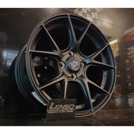 NEW RIM 15 LENSO PROJECT D RACE 3 MYVI ALZA JAZZ CITY VIOS WIRA SAGA ALMERA