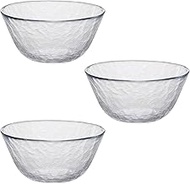 Aderia F47103 Glass Bowl, Clear, Diameter 4.9 x Height 2.4 inches (12.5 x 6 cm), Crafty Standard Bow