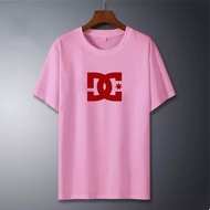 Kaos Branded Logo DC Merah terbaru kaos Pria lengan pendek kaos kekinian kaos murah kaos branded bah