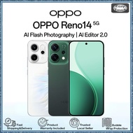 OPPO Reno 14 5G | MediaTek Dimensity 8350 | 6000mAh | 80W SUPERVOOC | Original Malaysia Set