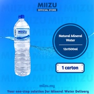 MIIZU Natural Mineral Water 12x1.5L - KL &amp; Klang Valley Only - -Hot Deal