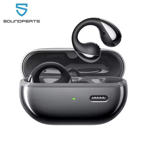 SoundPEATS PearlClip Pro Wireless Earphones Bluetooth 5.4 Opean-Ear Earbuds With AI ENC Clear Call, 