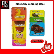 1Pcs Kids Children Early Learning Hard Cover Photo Book / Buku Pembelajaran Awal Kanak-Kanak.