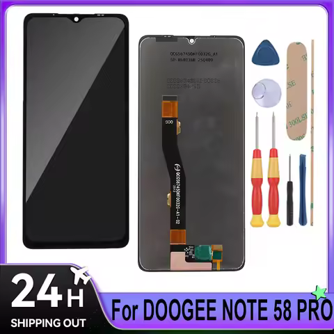 For DOOGEE NOTE 58 Pro NOTE 59/NOTE 59 Pro/ Note 59 Pro+ Note 56/Note 56X Pro/Note 56X LCD Display +