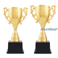 Competition Trophy with Base Trophy  Gold Trophy for Kids Competition Reward [countless.my]