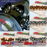 ☑️HENG GRAB BAR BOLTS 6PCS MIO SPORTY/SOULTY/MIO I 125/SOUL I 125