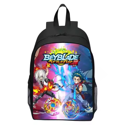 16 inch 3D children's backpack Beyblade Buttst combat gyro primary school backpack kindergarten back