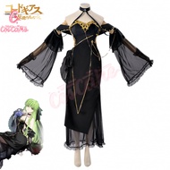 CODE GEASS C.C. Cosplay black dress