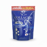 อาหารเสริม วีซี คอลลาเจน พลัส VC COLLAGEN PLUS คอลลาเจนบำรุง ผิว ผม เล็บ กระดูกและข้อ ปริมาณ 300 กรั