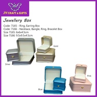 Bekas Cincin Leather / Kotak Cincin / Rantai Tangan /  Kotak Rantai Leher / Jewellery Display Box / 