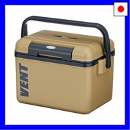 Sanka Van Sereno One-Push Open/Close Cooler Box, German Khaki, 5.7L Capacity, Compact and Lightweigh
