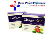 Ginkgo Q10 Pills Support Headache Relief, Dizziness, Memory Loss - Box of 60 pills