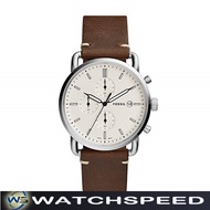 Fossil FS5402 The Commuter Chronograph Brown Leather Men's Watch