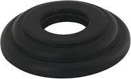 Kingston Brass K157F0 Shower Arm Flange, 2-3/16'' (L) x 2-3/16'' (W) x 7/16'' (H), Matte Black