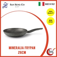 San Seng TVS Mineralia Frypan 26cm (5409) Non Stick Home Restaurant Kitchen Cooking Egg Steak Fry Pan Cookware