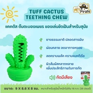 TUFF Cactus Teething Chew แคคตัส ต้นตะบองเพชร ของเล่นขัดฟัน ยางธรรมชาติ ดูแลสุขภาพฟัน บริหารช่องปาก นวดเหงือก
