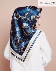 [ใหม่มาถึง] Tudung Bawal ผ้าคลุมไหล่ผ้าคลุมฮิญาบ Squre 90 ซม.M90457