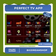 ⭐BigDreamShop⭐Live TV Channel App for Android | Perfect TV Premium | HD Streaming | Entertainment Ap
