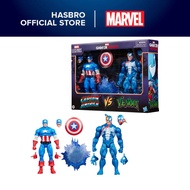 Marvel Legends Series Gamerverse Captain America vs Venom Action Figure Collectibles