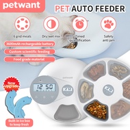 【Petwant】Automatic Pet Feeder Cat And Dog Snacks Dry And Wet Food Timing Quantitative Pets Ice Fresh Feeding Box