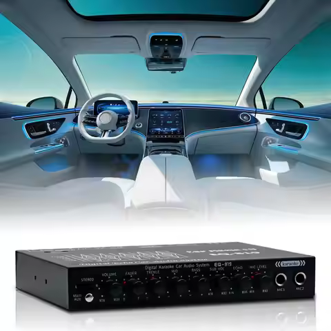Car Audio Equalizer Advanced Audio Technology Auto Parts for Vehicle Music Customization