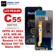 LCD REALME C55 / C67 5G / 11 5G OPPO A1 2023 / A1S / A58 4G / A98 4G / NARZO N55 TS REPLACEMENT