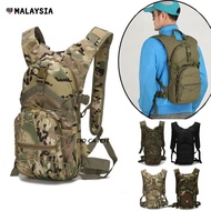 Ready Stock 15L Hiking Hydration Backpack with 3L Water Bladder Tactical Waterproof bag Climbing Mou