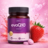 HQ Stock Efferty evaQ10 (30 Tablet Kunyah) Jimat ProMo Pack  | Sokongan Tenaga & Nutrisi CoQ10 Haria