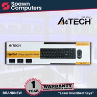 A4Tech KM-100 Comfort Wireless Keyboard &Mouse Combo | Desktop | PC | Laptop