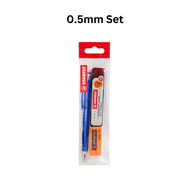 STABILO 3555/3557 Mechanical Pencil 0.5mm0.7mm C/W Leads Value Pack