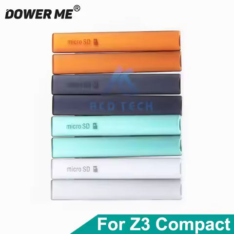 100% Waterproof New For Sony Xperia Z3 mini Z3 Compact M55W D5803 D5833 USB Charging Port Cover +Sim