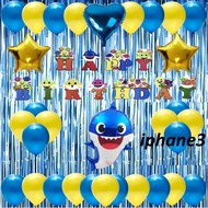 Baby Shark Children's birthday Decoration Happy birthday Character Writing