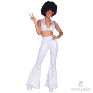 Cosplay costume M-XL Ladies 80s Retro Disco Uniform cosplay costume
