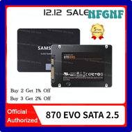 NFGNF SAMSVNG SSD 870 EVO 500GB 250GB 1TB Internal Solid State Disk HDD Hard Drive SATA 2.5 250GB 4TB 2TB 1TB Inch Desktop PC Laptop DHFDS
