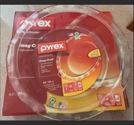美國 Pyrex Easy Grab 玻璃烤盤 （24 cm)