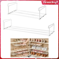 [Flowerhxy1] under Shelf Rack Storage Shelf for for Kitchen Cabinet Cupboard
