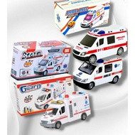 3d Light Battery Ambulance Car