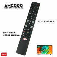 TCL Smart TV Replacement Remote Control with Netflix Button