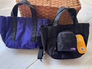 日本預訂 2色選 the north face purple label 紫標 尼龍可拆帶 刺繡logo 多口袋功能單肩包 斜咩手拎袋N25SO020