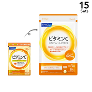 【15入組】FANCL 維他命C 30日份