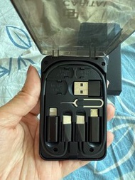 Multi USB Tab C iPhone cable and charger with SIM slots