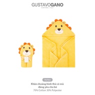 Khăn choàng hình thú cho bé Gustavo Gano