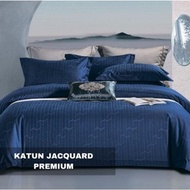 KATUN Premium Jacquard Cotton Bed Sheet Set Size 160x200 King 180x200 Extra King 200x200 140x200 - 9