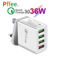 Pffee 65w 48w 18w GaN C Fast Charging Charger Head Type C Plug PD Adapter Travel USB C Charging