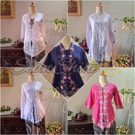Baju Kebaya Encim Kutubaru Kartini Bordir Pesta Wisuda Preloved