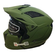 MT HELMET STREETFIGHTER SV SOLID A6 MATT GREEN