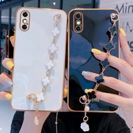 Casing iPhone XR X XS MAX 7plus 8plus 6plus i7 i8 i6 i11 i13 Electroplated Bracelet Phone Case