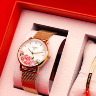 JIKAN BOTAN The King of Flowers Women Quartz Watch - 36mm