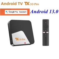 Vhsi TX10 Pro 13.0กล่องสมาร์ททีวี Allwinner H313 Quad Core 2GB 16GB 4K AV1ด้วยเสียง1080P HD 5G BT5.0