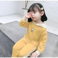 Bunny cutie hoodie Suit/2-5 Years Old Children's Suit/Imported Girls Suit